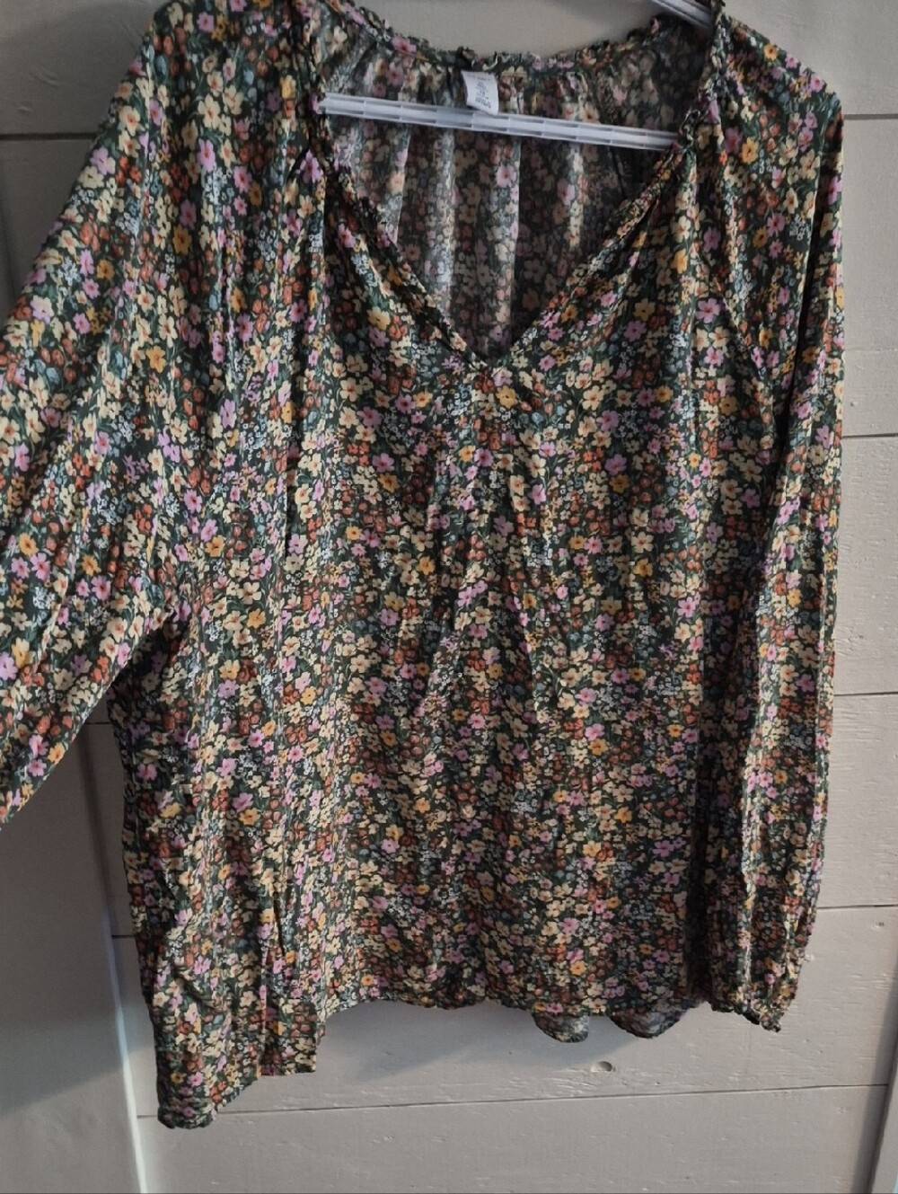Old Navy V-neck blouse.